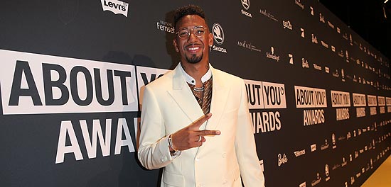 Jerome Boateng bei den 3. ABOUT YOU Awards am 20.04.2019 in den Münchner Bavaria Studios (©Photo: Gisela Schober/Getty Images für ABOUT YOU